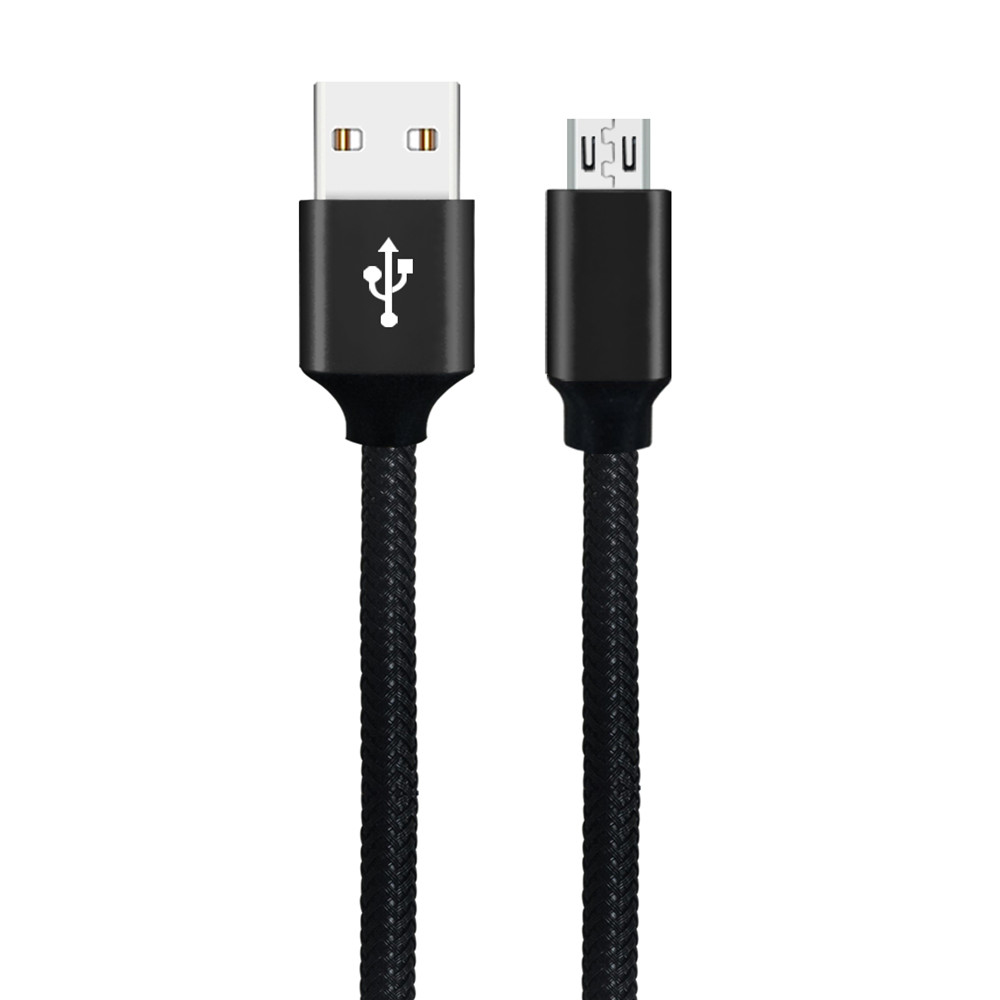 Bakeey-3A-Micro-USB-Braided-Fast-Charging-Data-Cable-28cm-For-Note-5-S7-Edge-S6-1234852