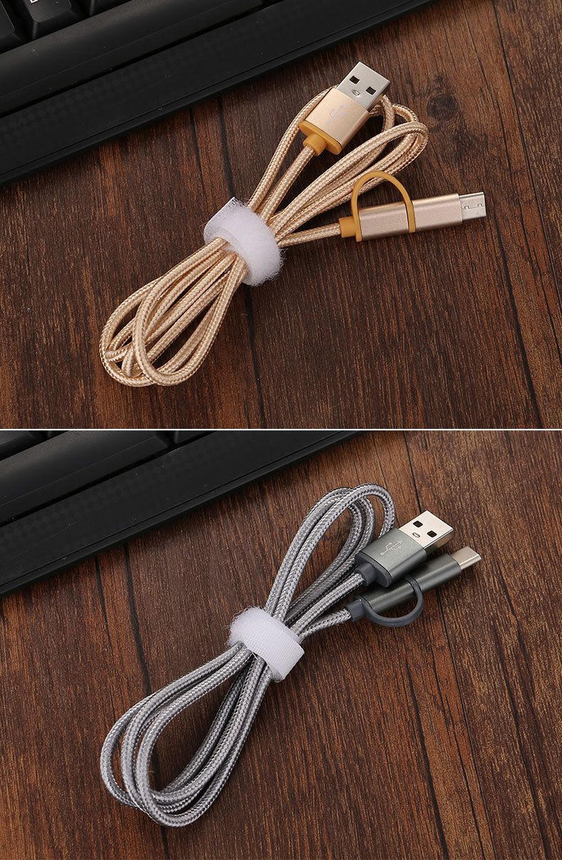 Bakeey-3A-Micro-USB-Type-C-2-In-1-Fast-Charging-Data-Cable-For-HUAWEI-VIVO-Tablet-1544274