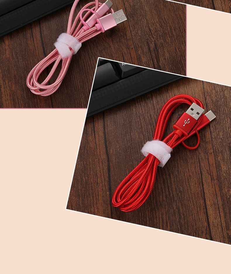 Bakeey-3A-Micro-USB-Type-C-2-In-1-Fast-Charging-Data-Cable-For-HUAWEI-VIVO-Tablet-1544274