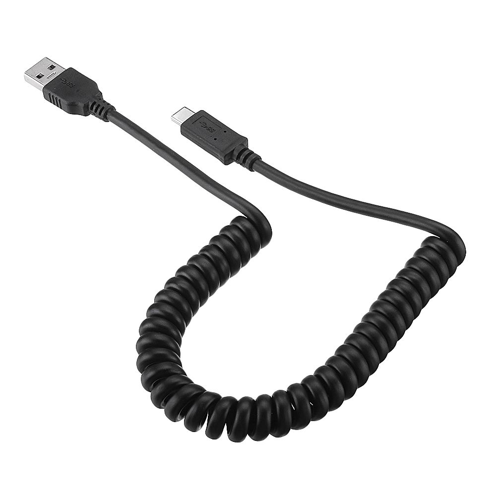 Bakeey-3A-Retractable-Spring-USB30-Fast-Charging-Data-Cable-15M-For-Pocophone-F1-Oneplus-6T-1375661