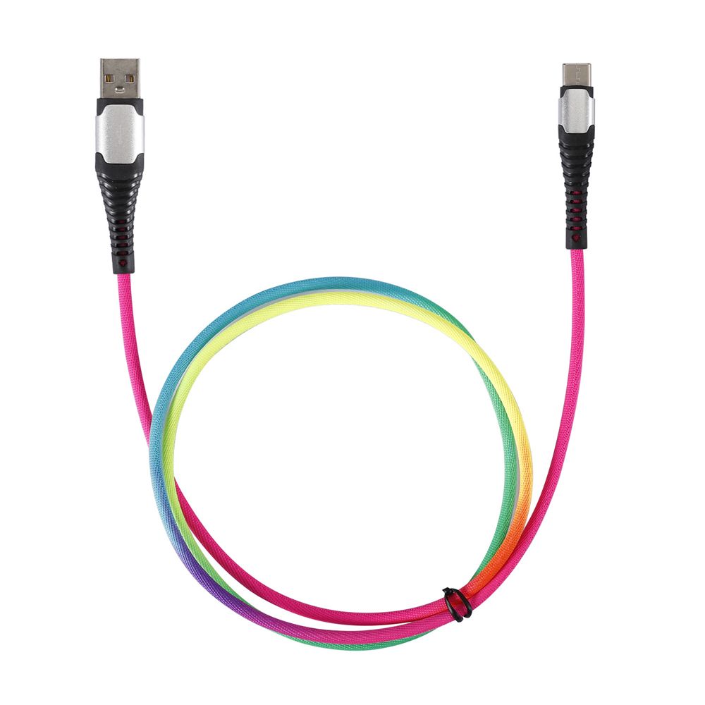 Bakeey-3A-Type-C-Micro-USB-Colorful-Fast-Charging-Data-Cable-For-Huawei-P30-Pro-Mate-30-Mi9-9Pro-7A--1588332