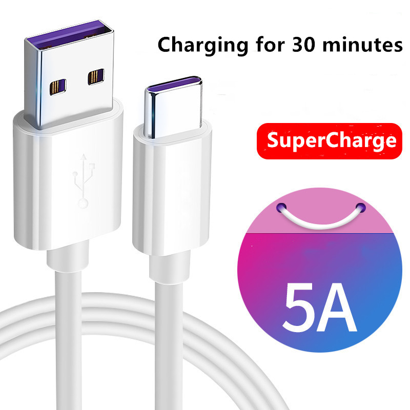 Bakeey-5A-USB-Type-C-Data-Cable-Fast-Charging-Line-For-Huawei-P30-P40-Pro-MI10-Note-9S-Oneplus-8Pro-1699465