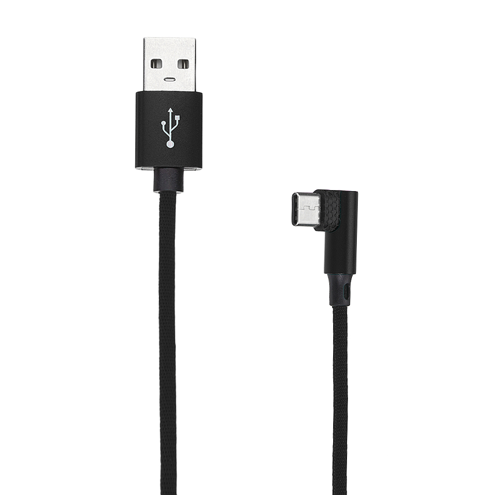 Bakeey-90-Degree-USB30-Type-C-Charging-Data-Cable-328ft1m-for-Mi-A2-Pocophone-F1-1364932