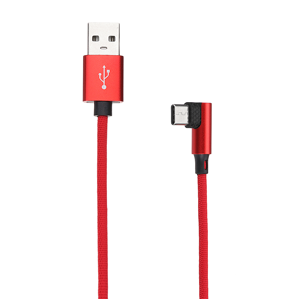 Bakeey-90-Degree-USB30-Type-C-Charging-Data-Cable-328ft1m-for-Mi-A2-Pocophone-F1-1364932
