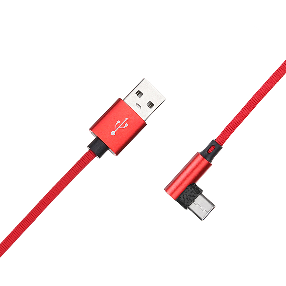 Bakeey-90-Degree-USB30-Type-C-Charging-Data-Cable-328ft1m-for-Mi-A2-Pocophone-F1-1364932