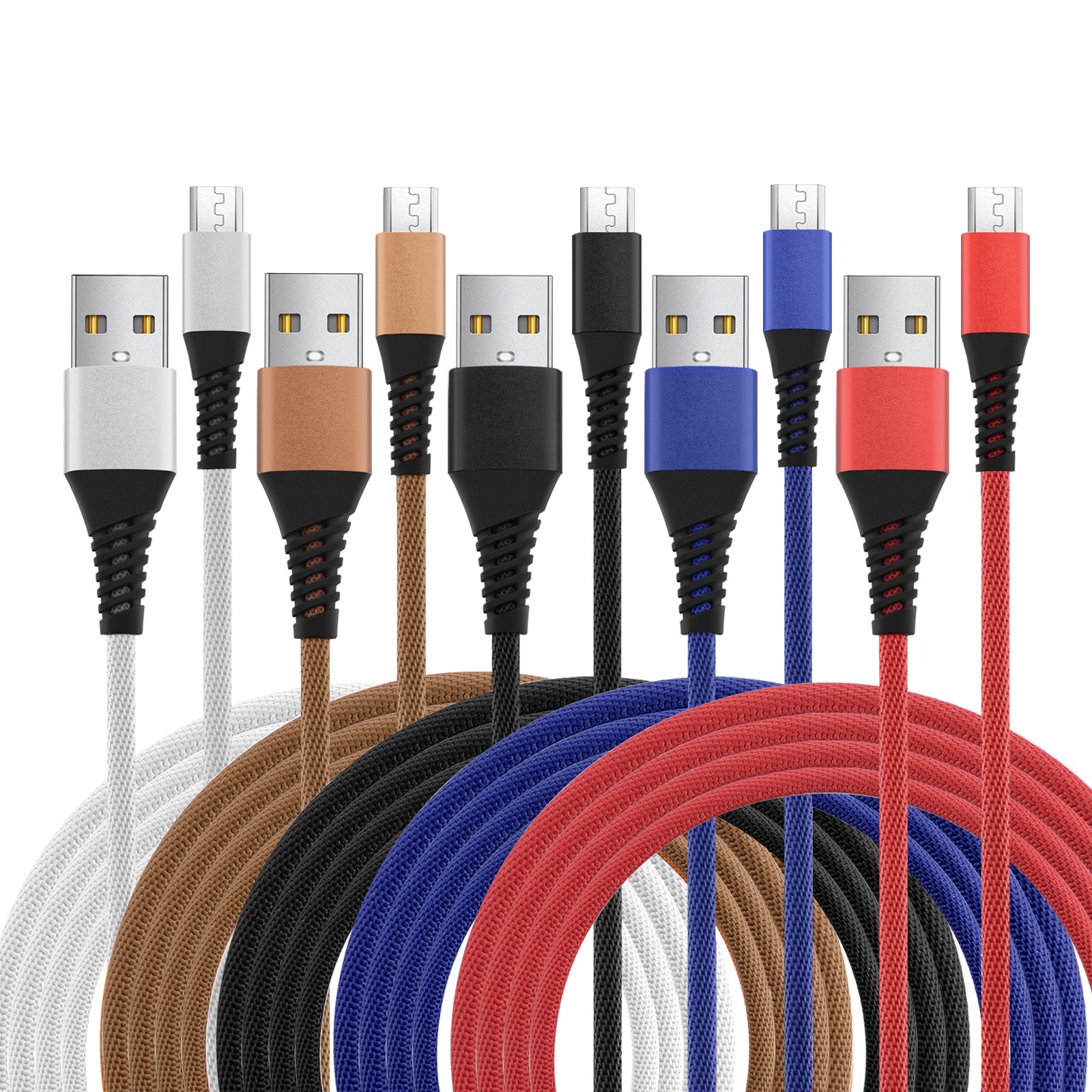 Bakeey-Hi-Tensile-Micro-USB-Cable-Braided-Charging-Data-Cable-1M-For-5-Plus-Note-5-4X-1312119