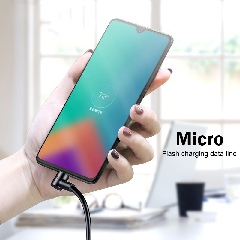 Bakeey-High-speed-5A-Micro-USB-Elbow-Double-sided-Plug-in-Fast-Charging-Gaming-Data-Cable-For-Mi4-7A-1570233
