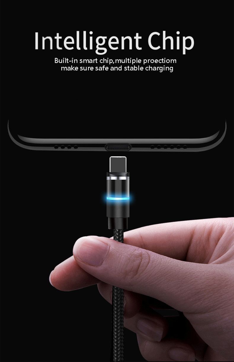 Bakeey-Magnetic-Micro-USB-Type-C-Data-Cable-Fast-Charging-Mi10-9Pro-Note-9S-Oneplus-8-Pro-1679795