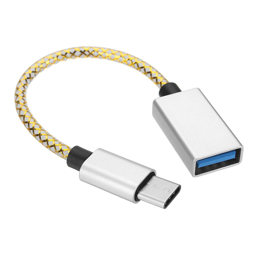 Bakeey-Type-C-To-USB30-OTG-Adapter-Data-Cable-16cm-For-Mobile-Phone-Tablet-Camera-1299607