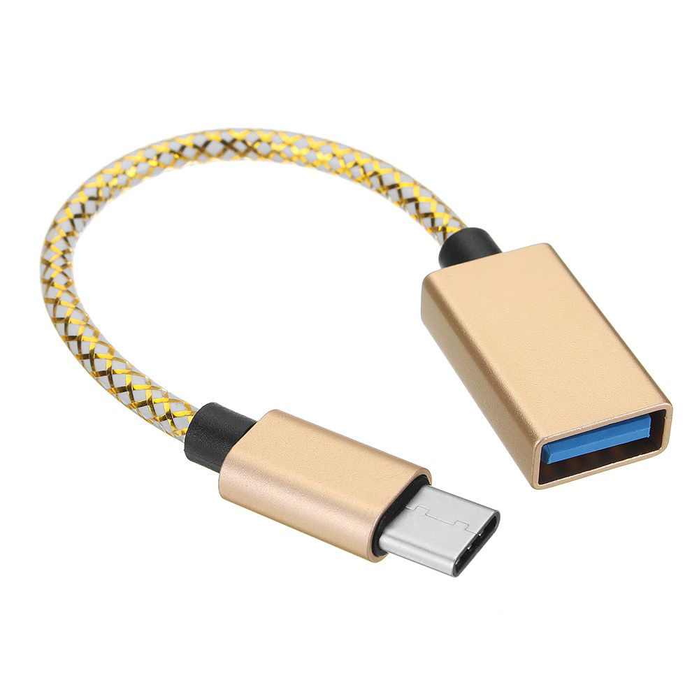 Bakeey-Type-C-To-USB30-OTG-Adapter-Data-Cable-16cm-For-Mobile-Phone-Tablet-Camera-1299607