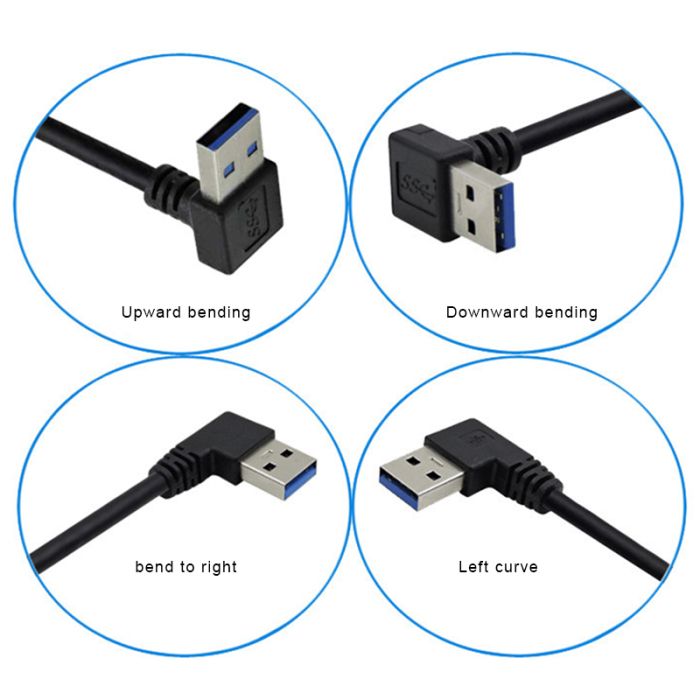 Bakeey-USB-30-90-Degree-Angle-High-Speed-Portable-Extension-Data-Cable-For-Home-Office-Business-Left-1600598