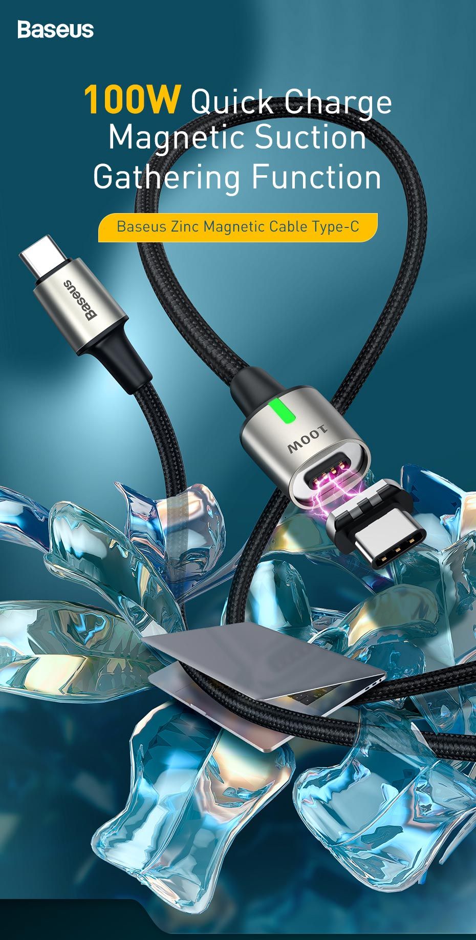 Baseus-100W-5A-Zinc-Magnetic-USB-C-to-USB-C-PD-30-Cable-Quick-Charge-Type-C-Charging-Data-Cable-Sync-1691323