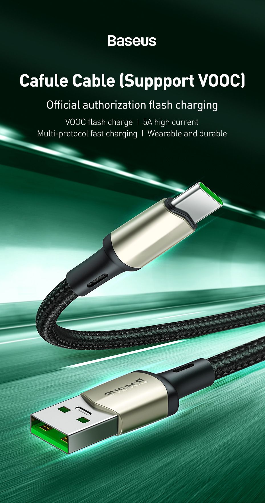 Baseus-Cafule-30W-5A-Warp-OPPO-VOOC-Certified-Flash-Charge-USB-Type-C-Cable-QC30-SCP-AFC-FCP-Fast-Ch-1706413