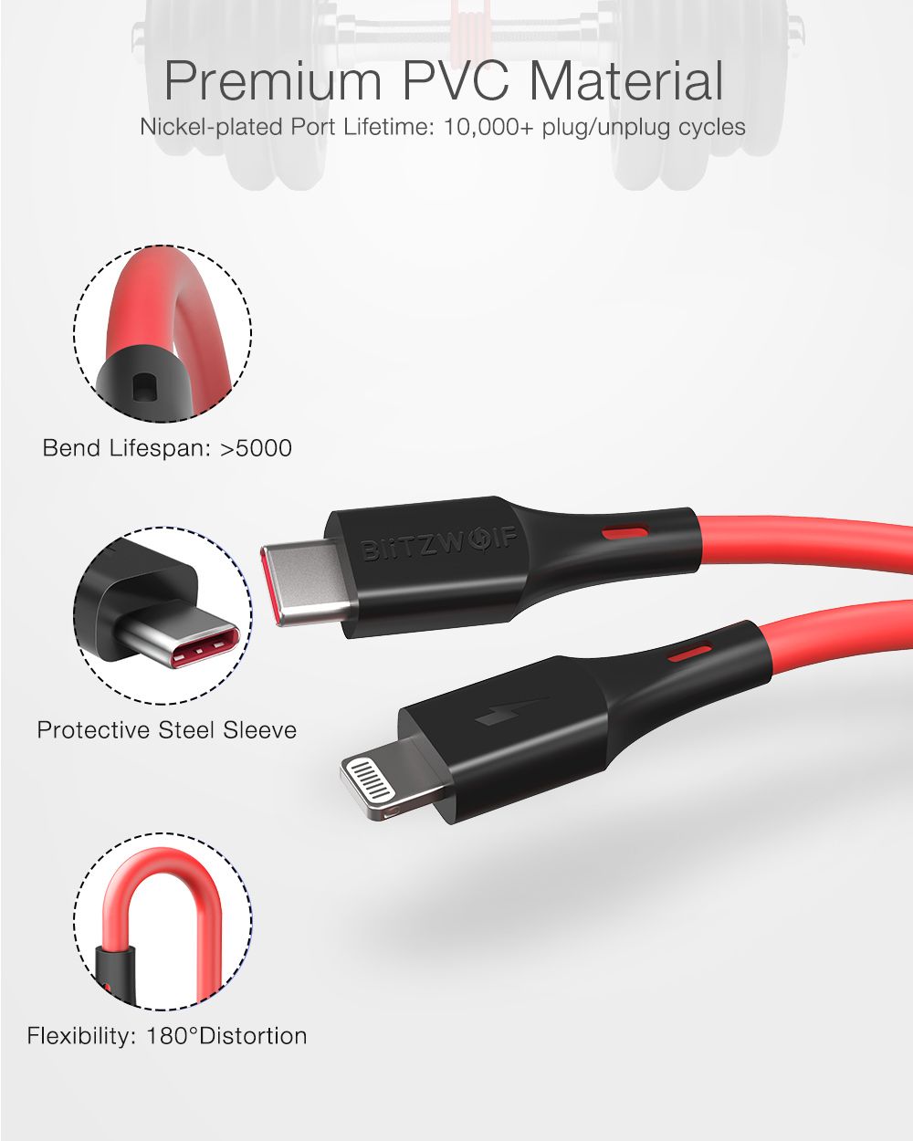 BlitzWolfreg-BW-CL2-3A-USB-C-to-Lightning-PD-Cable-Power-Delivery-Fast-Charging-Data-Cable-With-MFi--1547595