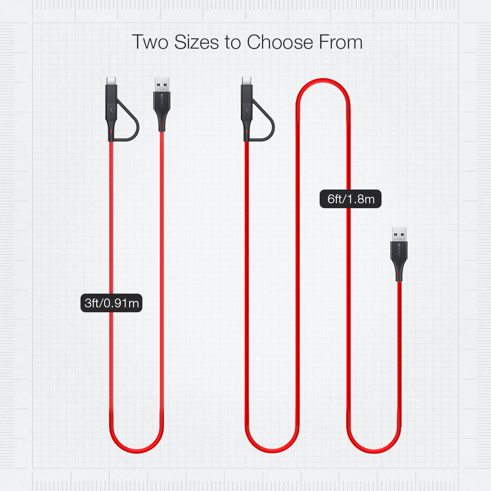 BlitzWolfreg-BW-MT3-3A-2-in-1-Data-Cable-Type-C-Micro-USB-Fast-Charging-Adapter-3ft-6ft-For-Mi10-One-1418609