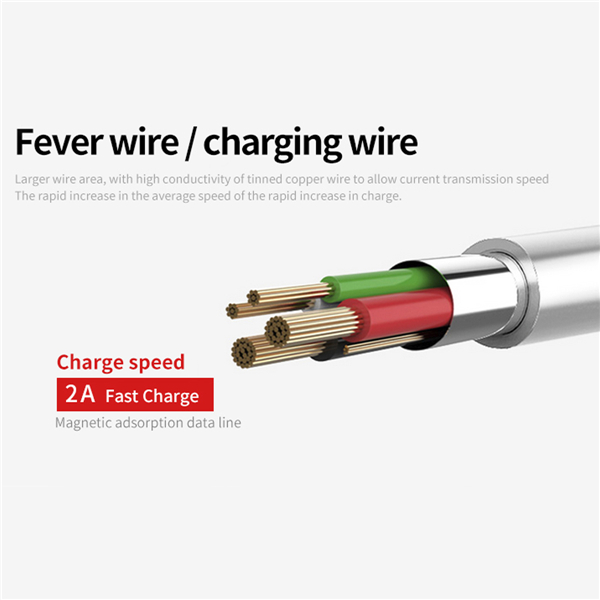 EIVOTOR-1-Meter-Magnetic-Micro-USB-Charging-Cable-for-Cellphone-Tablet-1187506