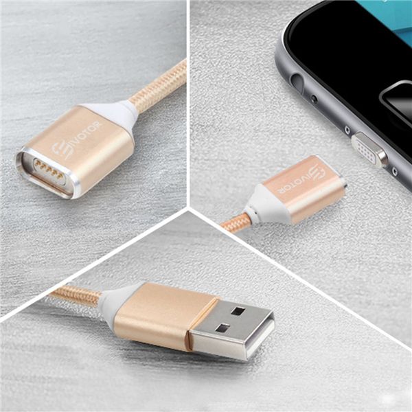 EIVOTOR-1-Meter-Magnetic-Micro-USB-Charging-Cable-for-Cellphone-Tablet-1187506