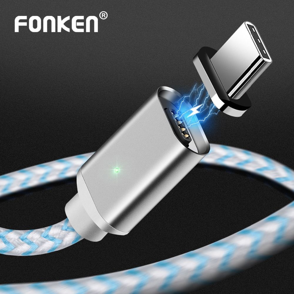 FENKON-24A-Micro-USB-Type-C-Magnetic-Nylon-Braided-Fast-Charging-Data-Cable-For-Oneplus-7-Pocophone--1534070