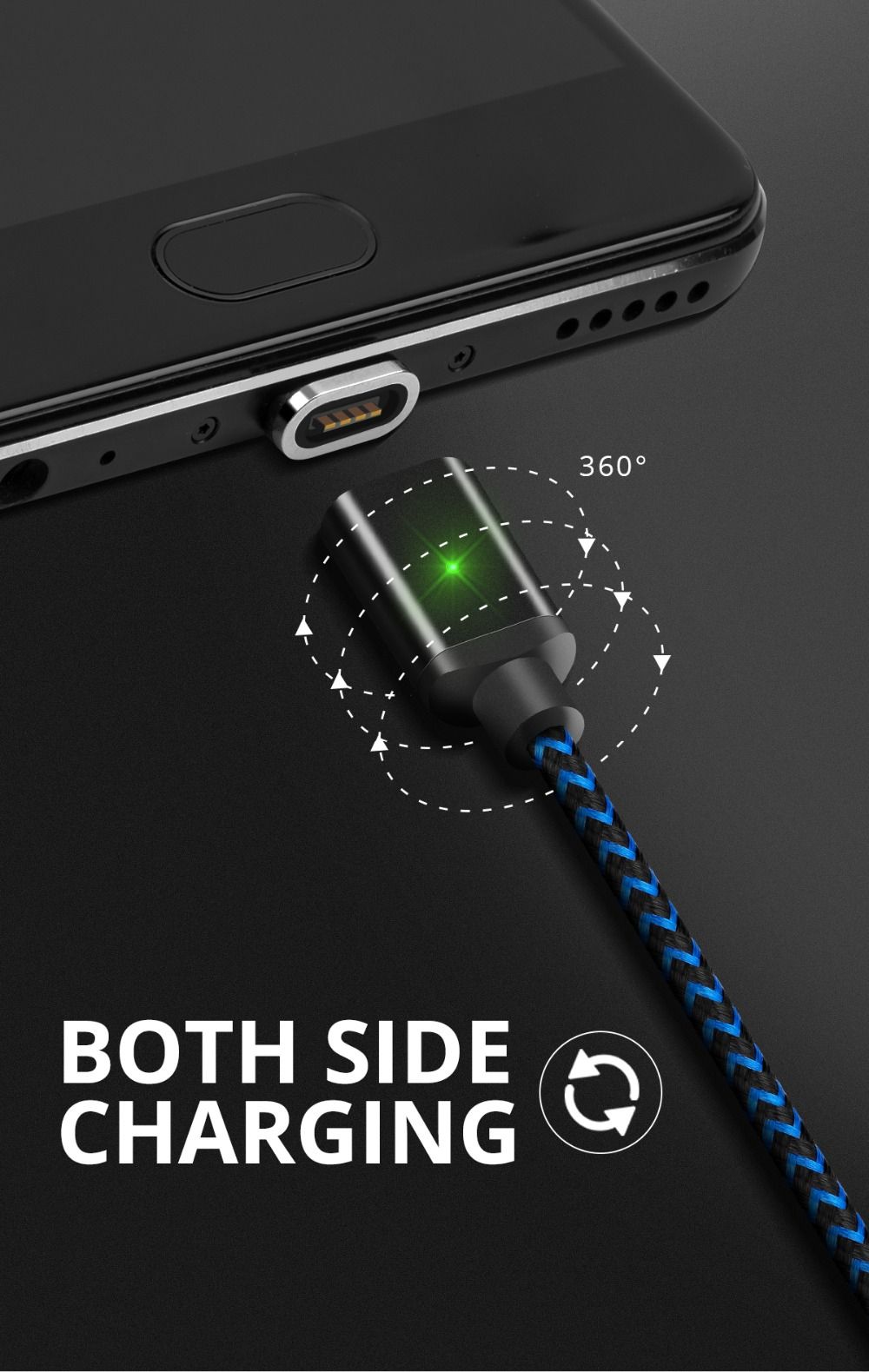 FENKON-24A-Micro-USB-Type-C-Magnetic-Nylon-Braided-Fast-Charging-Data-Cable-For-Oneplus-7-Pocophone--1534070