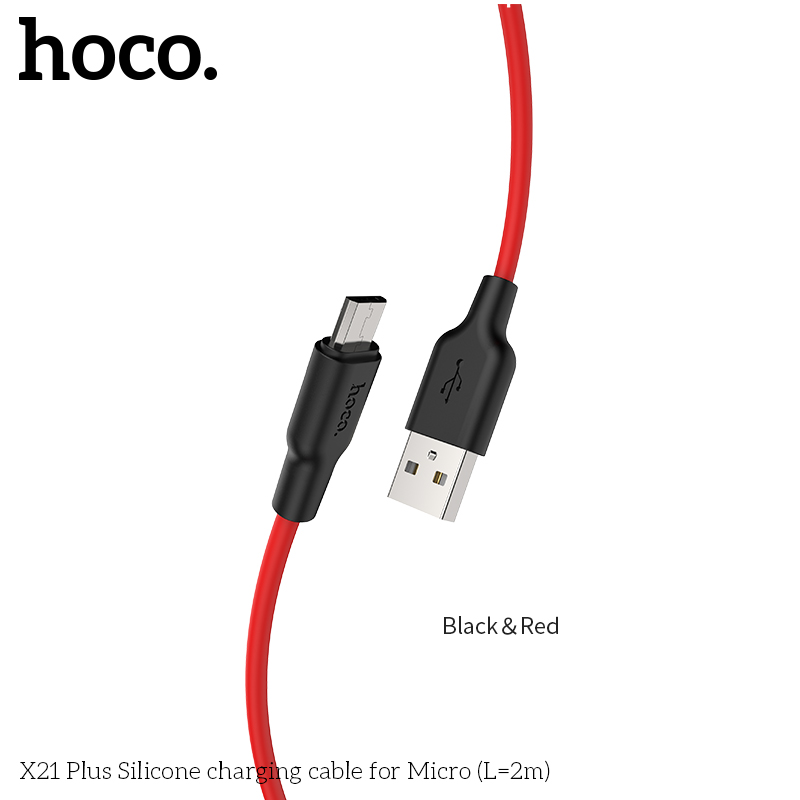 HOCO-3A-Type-C-Micro-USB-Fast-Charging-Data-Cable-2M-For-Huawei-P30-Pro-Mate-30-Xiaomi-Mi9-Redmi-7A--1588764