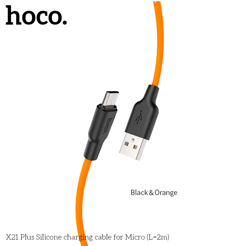 HOCO-3A-Type-C-Micro-USB-Fast-Charging-Data-Cable-2M-For-Huawei-P30-Pro-Mate-30-Xiaomi-Mi9-Redmi-7A--1588764