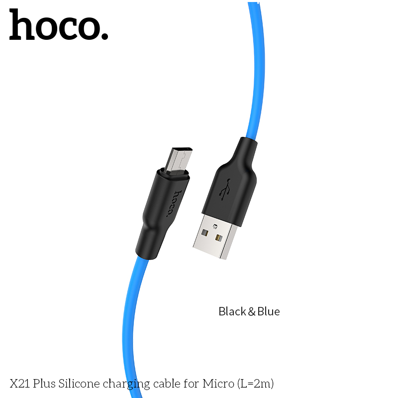 HOCO-3A-Type-C-Micro-USB-Fast-Charging-Data-Cable-2M-For-Huawei-P30-Pro-Mate-30-Xiaomi-Mi9-Redmi-7A--1588764