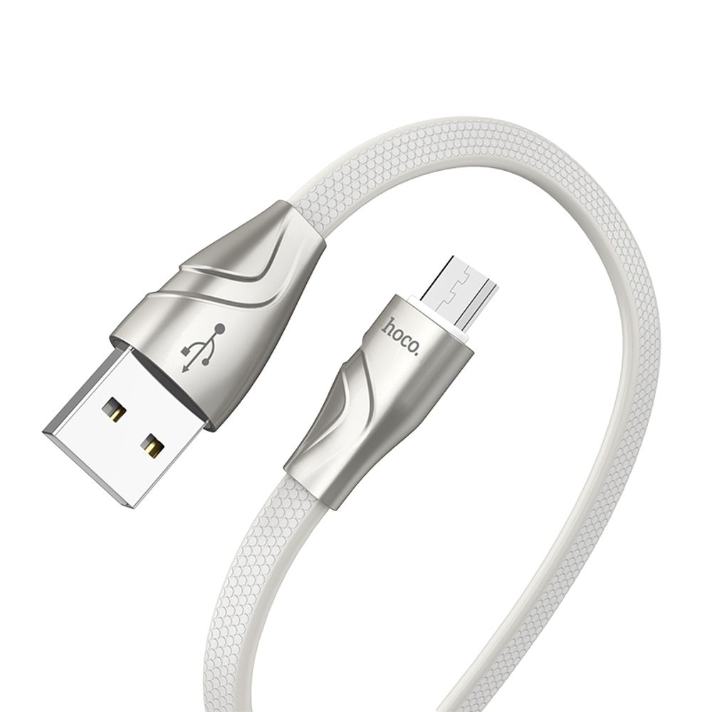 HOCO-U57-Twisting-Micro-USB-Charging-Data-Sync-Cable-for-Tablet-Smartphone-12M-1577599