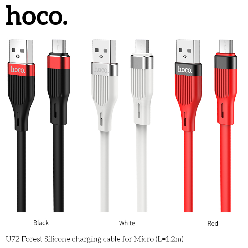 HOCO-U72-24A-Type-C-Micro-USB-Fast-Charging-Data-Cable-For-Huawei-P30-Pro-Mate-30-Mi9-9Pro-7A-6Pro-O-1588385