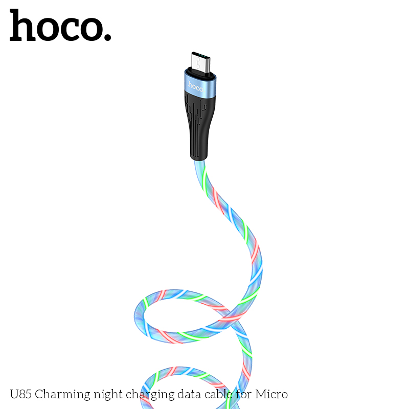 HOCO-U85-LED-24A-Type-C-Micro-USB-Fast-Charging-Data-Cable-For-Huawei-P30-Pro-Mate30-Xiaomi-Mi10-Red-1649138