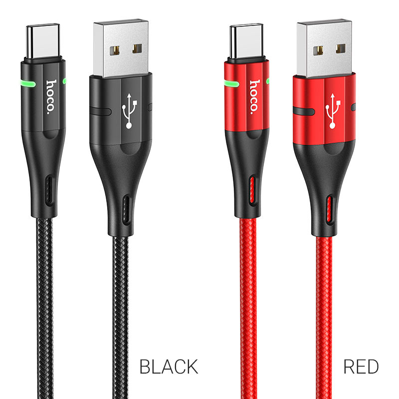 HOCO-U93-Aluminum-Alloy-USB-Type-C-Data-Cable-3A-Fast-Charging-12M-Data-Cable-for-MI10-Note-9S-POCO--1744274