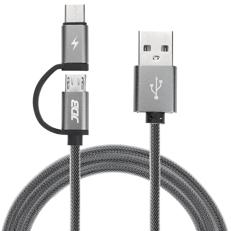 JDB-2-in-1-Type-C-Micro-USB-Fast-Charging-Cable-With-QC3020-For-Oneplus5-Xiaomi-6-A1-Redmi-Note-4-1237744