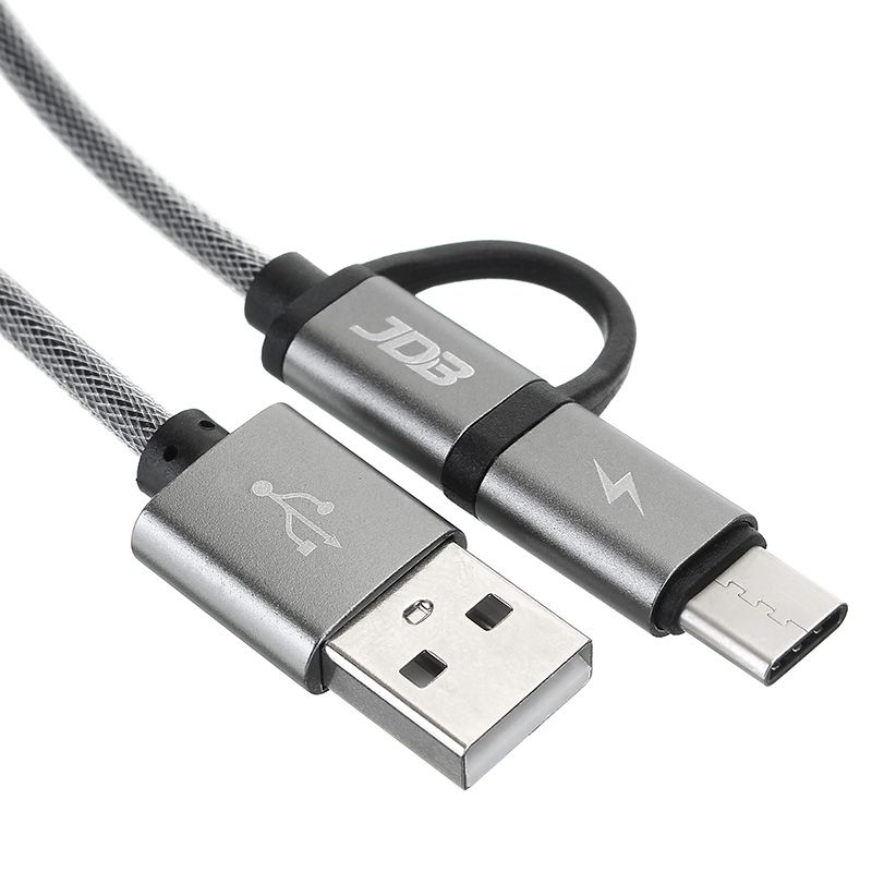 JDB-2-in-1-Type-C-Micro-USB-Fast-Charging-Cable-With-QC3020-For-Oneplus5-Xiaomi-6-A1-Redmi-Note-4-1237744