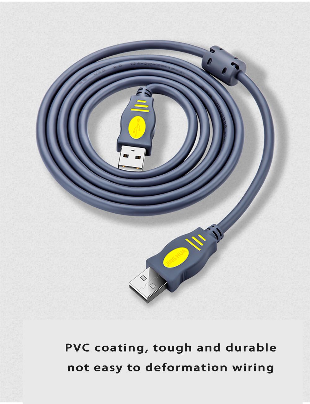 JH-Double-Head-USB-20-AF-Data-Cable-Male-to-Male-Speed--Extension-Cable-USB-Extension-Cord-for-Mobil-1729428