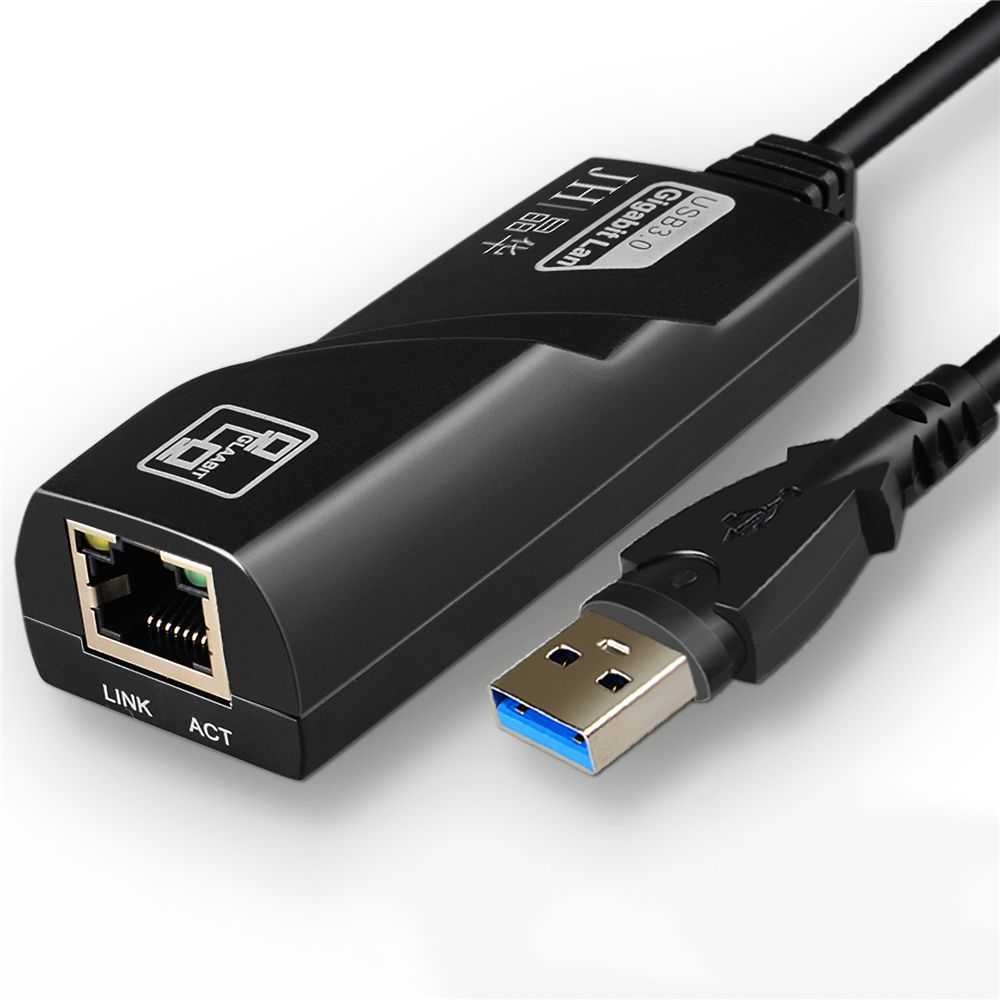 Jinghua-Z312-USB30-Gigabit-Wired-Network-Card-Connector-Notebook-TV-Box-RJ45-External-Network-Cable--1721235