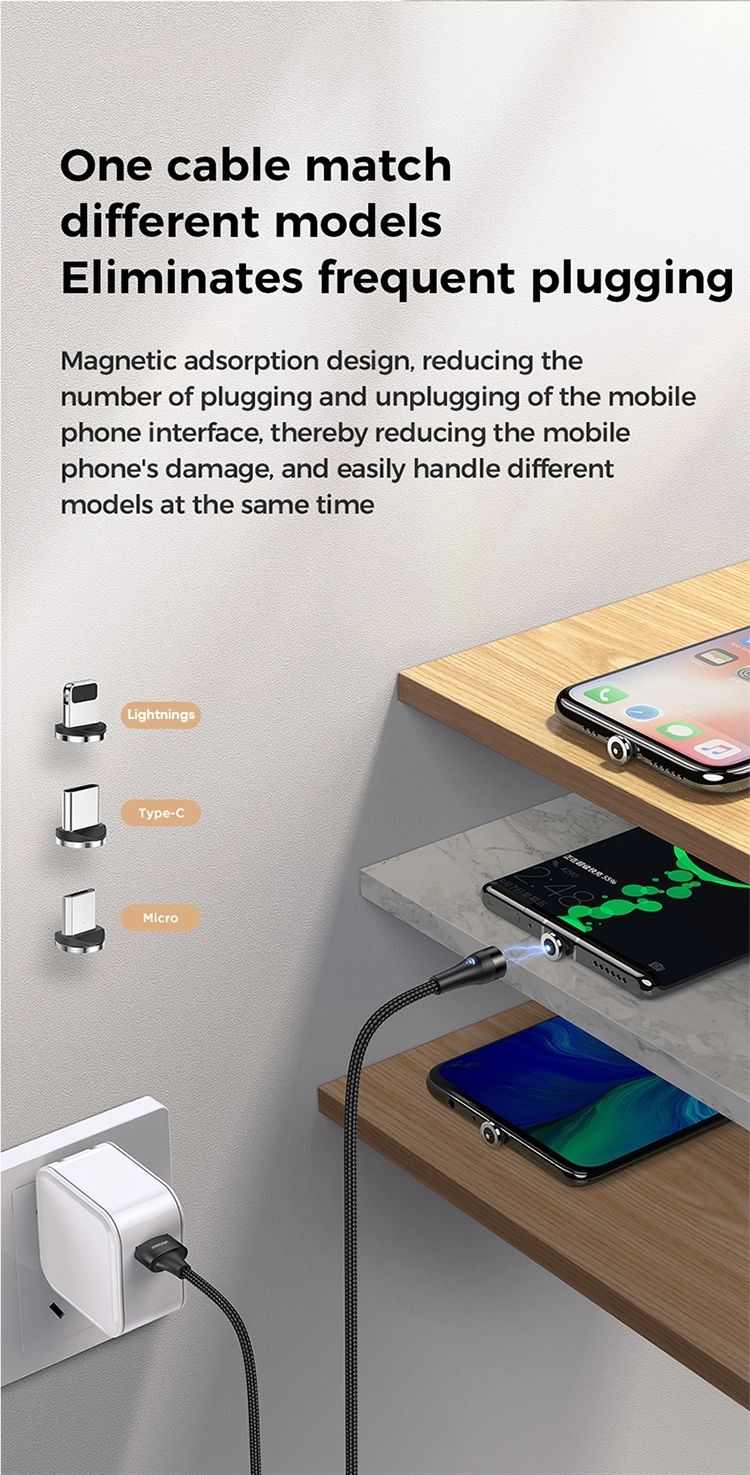 Joyroom-Type-C-Micro-USB-21A-360-Degrees-LED-Indicator-Fast-Charging--Magnetic-Data-Cable-For-Huawei-1654234