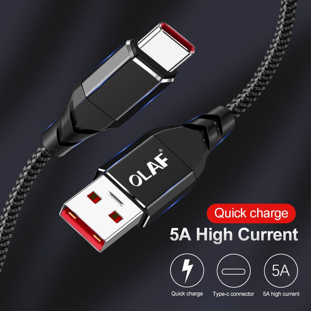 OLAF-5A-Data-Cable-USB-Type-C-Fast-Charging-For-Huawei-P30-P40-Pro-Mi10-OnePlus-8Pro-1720625