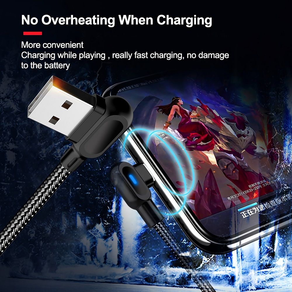 OLAF-USB-Type-C-90-degree-Elbow-Fast-Charging-Data-Cable-For-HUAWEI-Smartphone-Tablet-1M-1690602