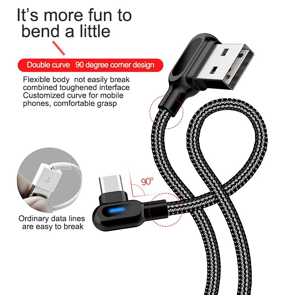 OLAF-USB-Type-C-90-degree-Elbow-Fast-Charging-Data-Cable-For-HUAWEI-Smartphone-Tablet-1M-1690602