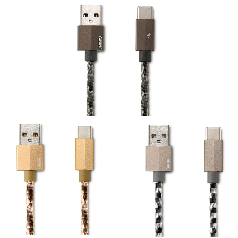 REMAX-RC-100a-21A-USB-Type-C-Braided-Charging-Data-Cable-328ft1m-for-Xiaomi-Mi-A2-Pocophone-F1-1364912