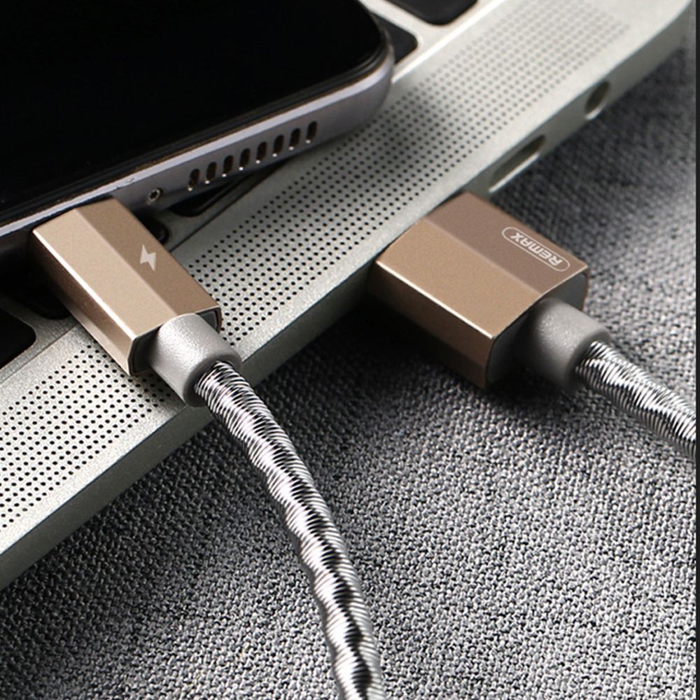 REMAX-RC-100a-21A-USB-Type-C-Braided-Charging-Data-Cable-328ft1m-for-Xiaomi-Mi-A2-Pocophone-F1-1364912