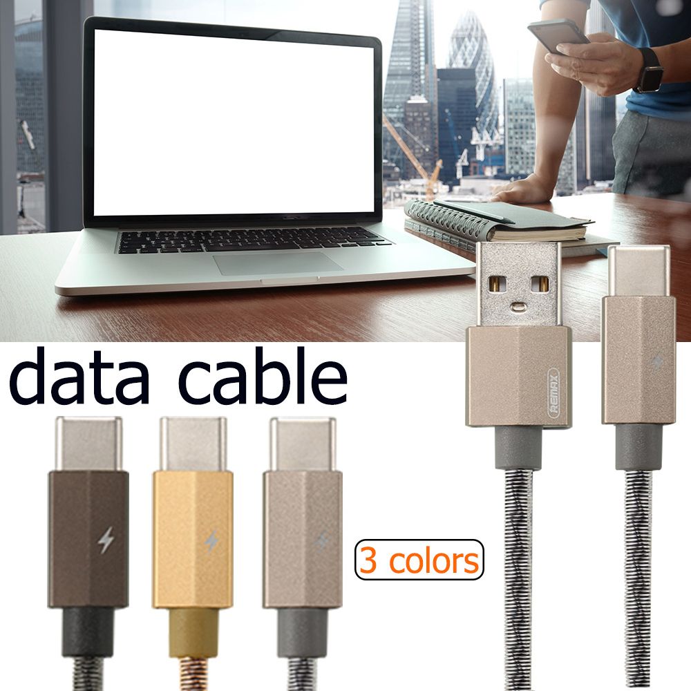 REMAX-RC-100a-21A-USB-Type-C-Braided-Charging-Data-Cable-328ft1m-for-Xiaomi-Mi-A2-Pocophone-F1-1364912