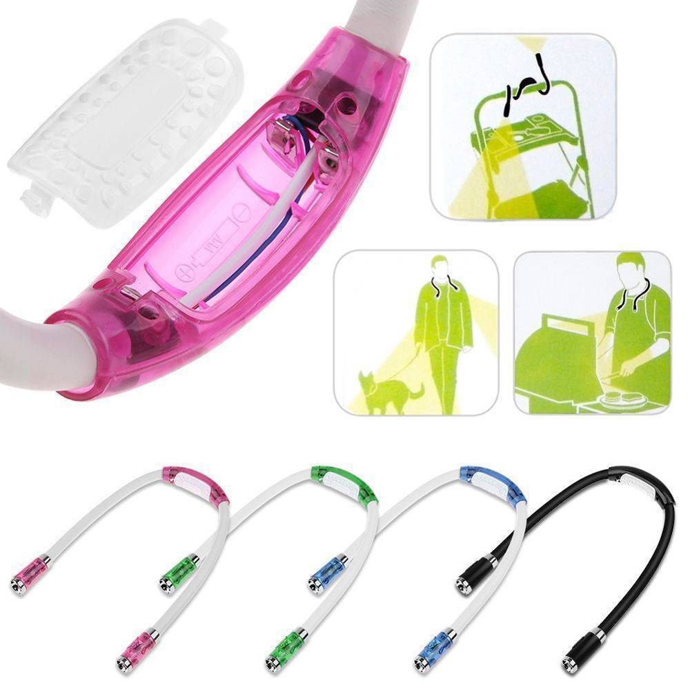 Rechargeable-LED-Book-Light-Neck-Reading-Lamp-Hands-Free-4-LED-Beads-4-Adjustable-Brightness-USB-Cab-1686791