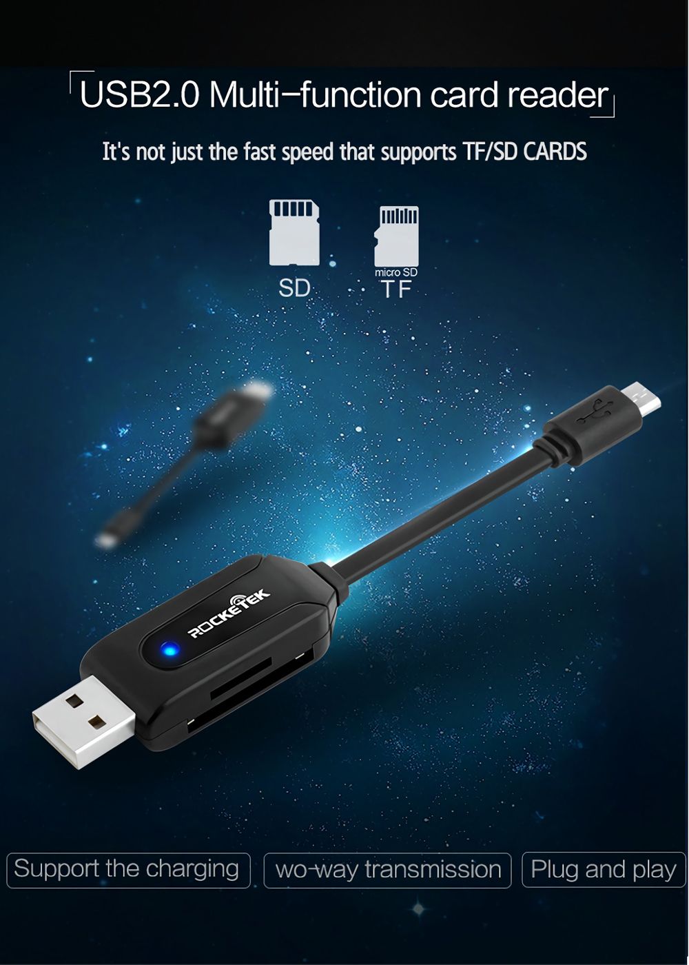 Rocketek-OTG03-USB-20-Micro-USB-to-SD-TF-OTG-Card-Reader-Charge-Cable-for-Android-Phone-1417739