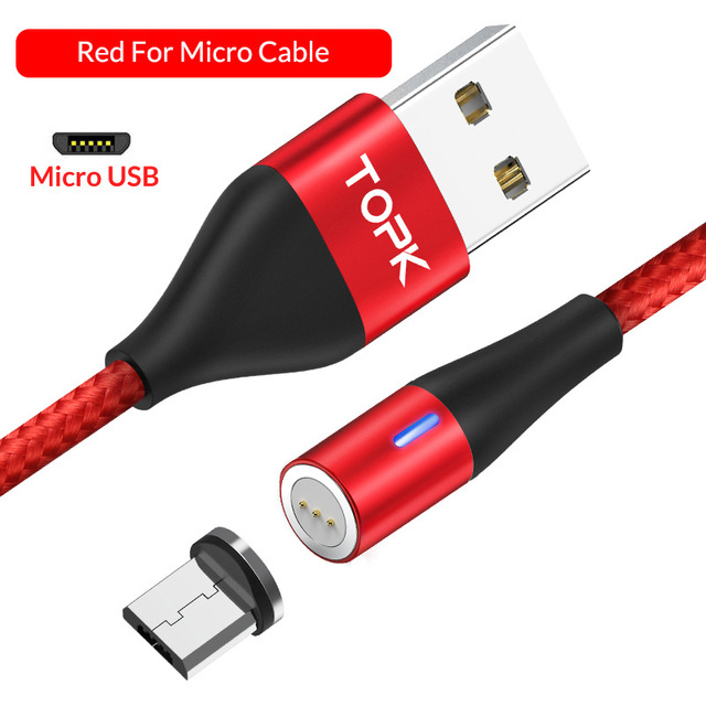 TOPK-3A-Type-C-Micro-USB-LED-Indicator-Fast-Charging-Magnetic-Data-Cable-For-Huawei-P30-Pro-Mate-30--1590239