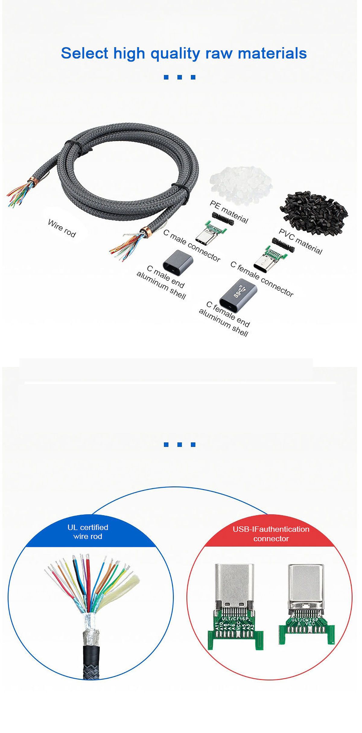 ULT-unite-Type-C-Adapter-Data-Cable-Connector-USB31-Gen2-Male-to-Female-Elbow-Extension-Cable-100W-1758350