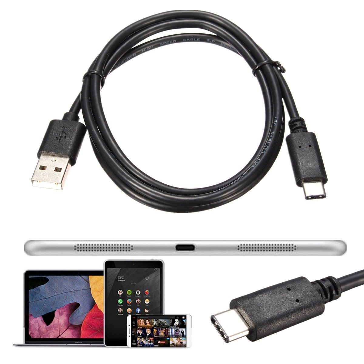 USB-31-Type-C-Male-Connector-to-USB20-A-Male-Data-Cable-Power-Charging-Cable-1633715