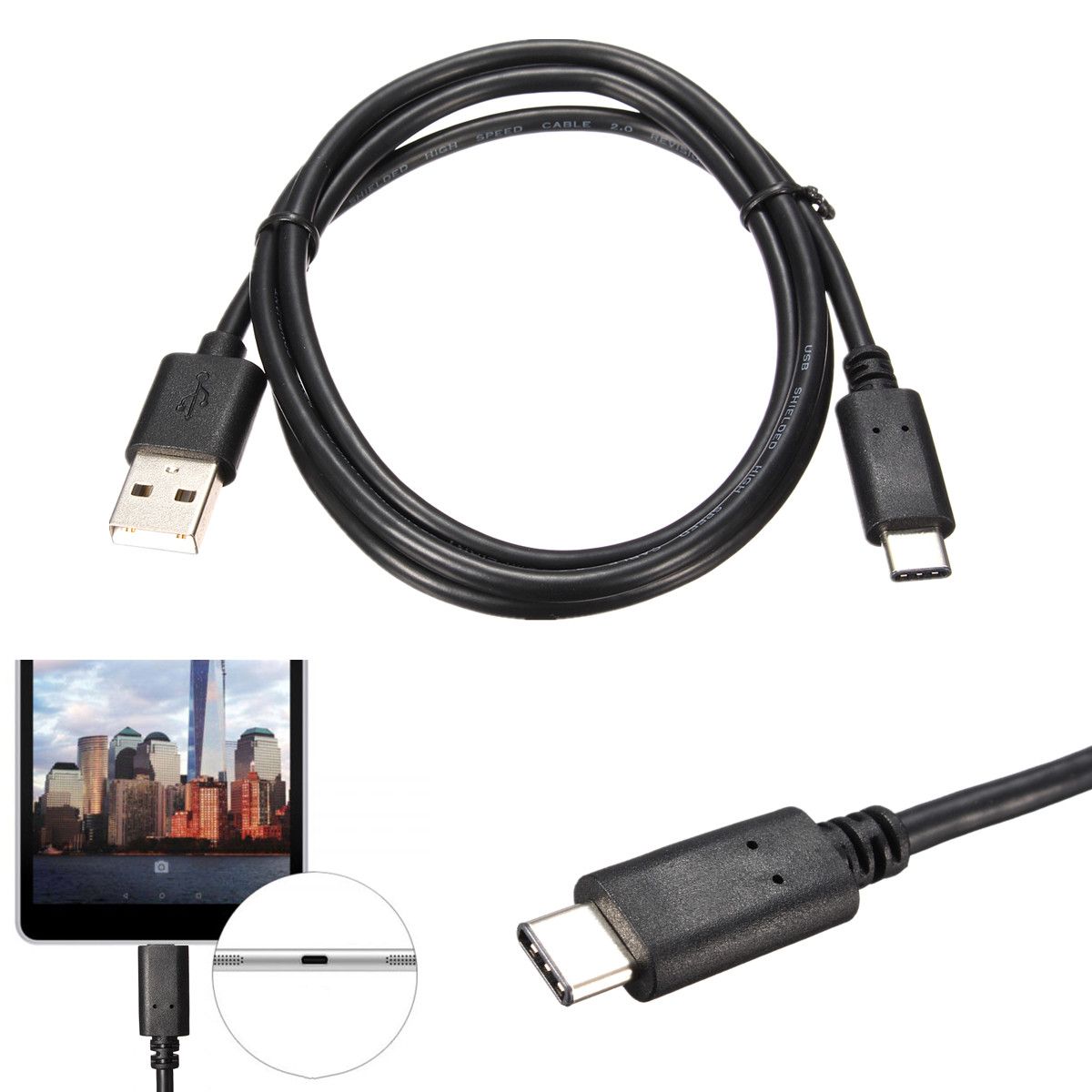 USB-31-Type-C-Male-Connector-to-USB20-A-Male-Data-Cable-Power-Charging-Cable-1633715