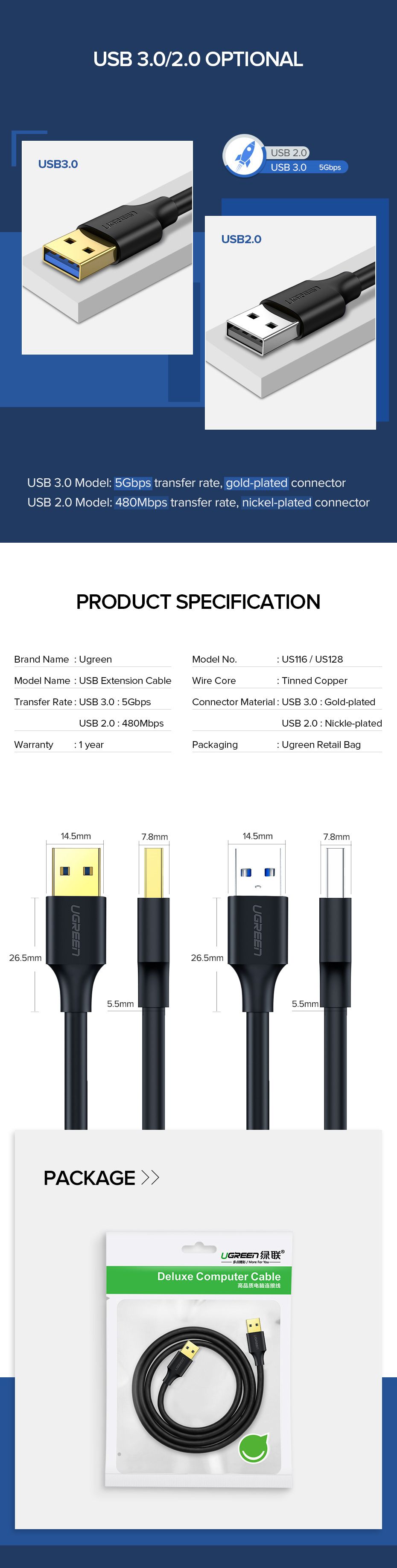 Ugreen-US128-USB-Extension-Data-Cable-USB-to-USB-Cable-Type-A-Male-to-Male-USB-30-20-Extension-Cable-1654179