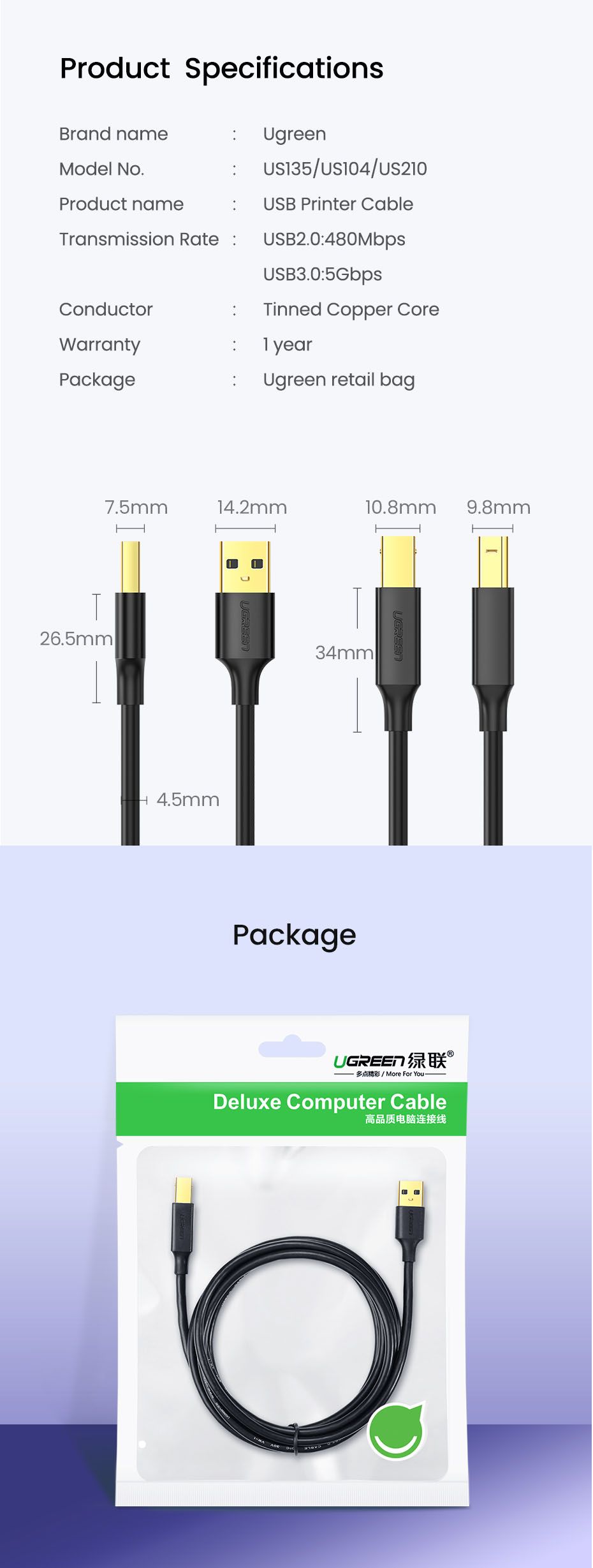 Ugreen-USB-Printer-Cable-USB30-Type-B-Male-to-Male-USB-30-Cable-Printer-Adapter-for-Canon-Epson-HP-Z-1626976