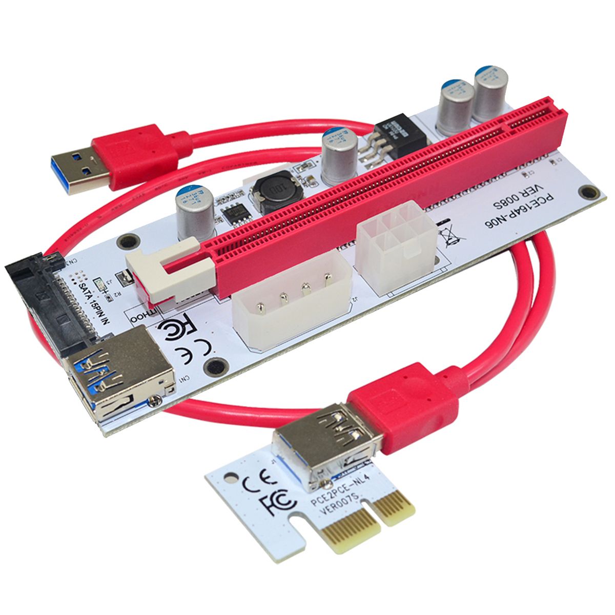 VER-008S-USB30-PCI-E-Express-1x-to-16x-Extension-Cable-Extender-Riser-Card-For-8-GPU-Graphics-Cards-1236715